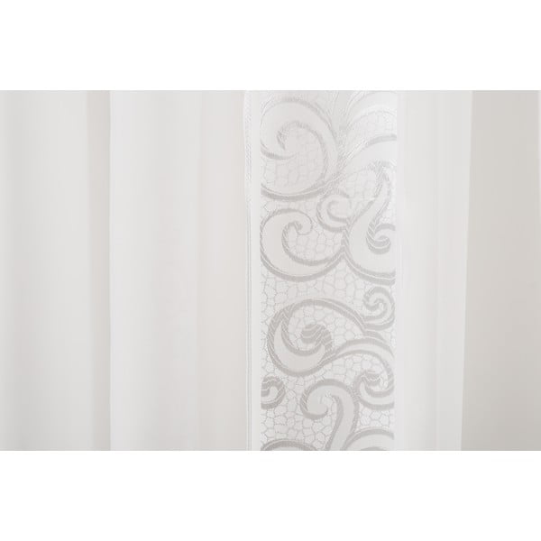 Bela prosojna zavesa 140x245 cm Minka – Mendola Fabrics-image-2
