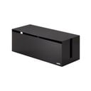 Črno-rjava škatla za polnilce YAMAZAKI Web Cable Box