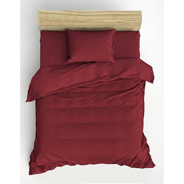 Bordo rdeča enojna posteljnina 200x140 cm Elegant  – Mijolnir-image-2