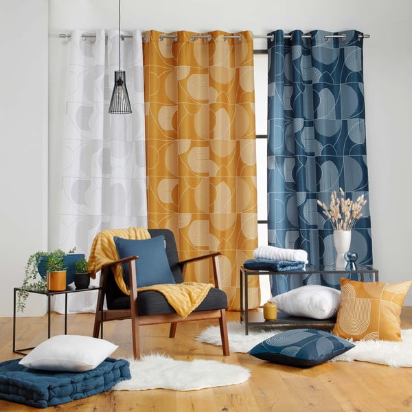 Zavesa v bakreni barvi 140x280 cm Esquisse – douceur d'intérieur-image-3