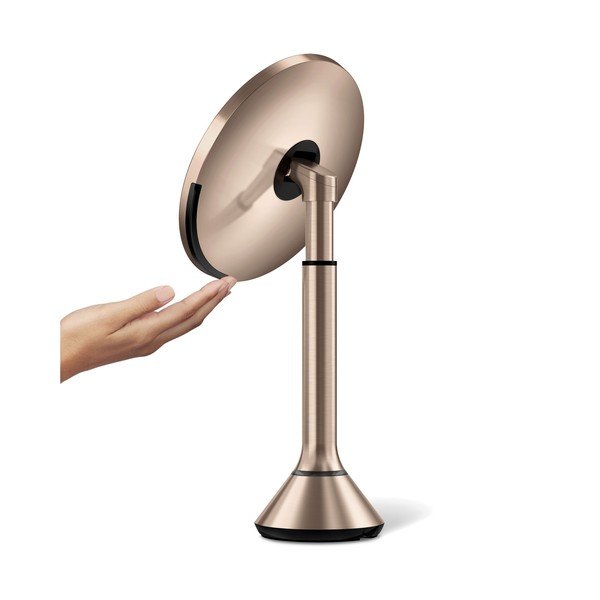 Kozmetično ogledalo z lučjo/povečevalno (5x) ø 20 cm Sensor – simplehuman-image-3