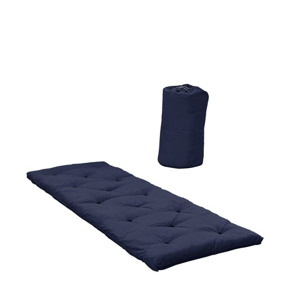 Temno modra futonska vzmetnica 70x190 cm Bed in a Bag Navy – Karup Design