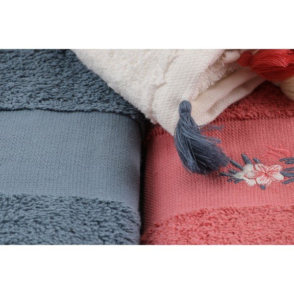 Frotirne bombažne brisače v kompletu 3 ks 50x90 cm Asorti – Foutastic-image-1