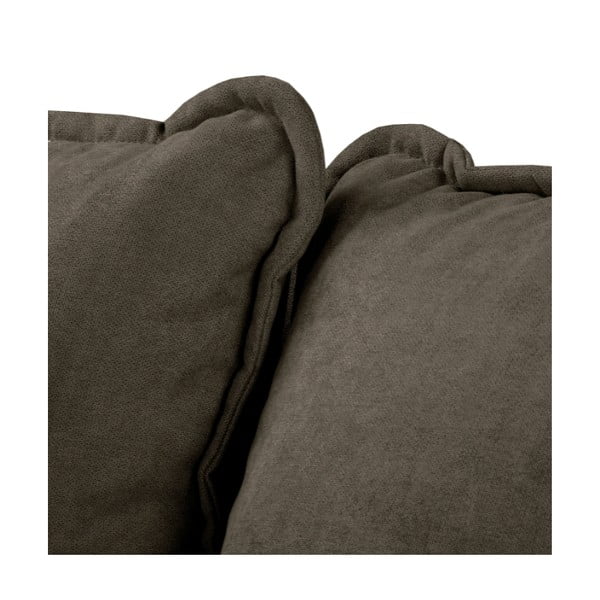 Rjava kotna sedežna garnitura (z desnim kotom) Beata – Ropez-image-1