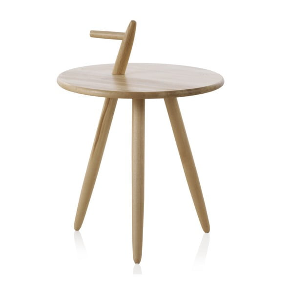 Geese Čista stranska mizica iz brezovega lesa, višina 60 cm