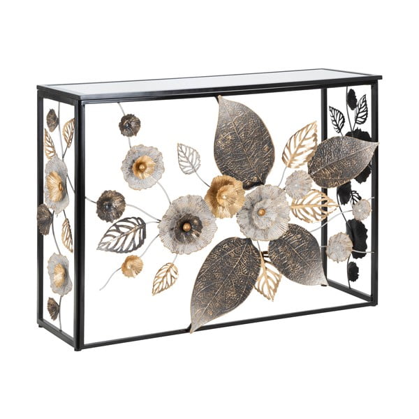 Črna stranska mizica 42x112 cm Glam Dark – Mauro Ferretti-image-3