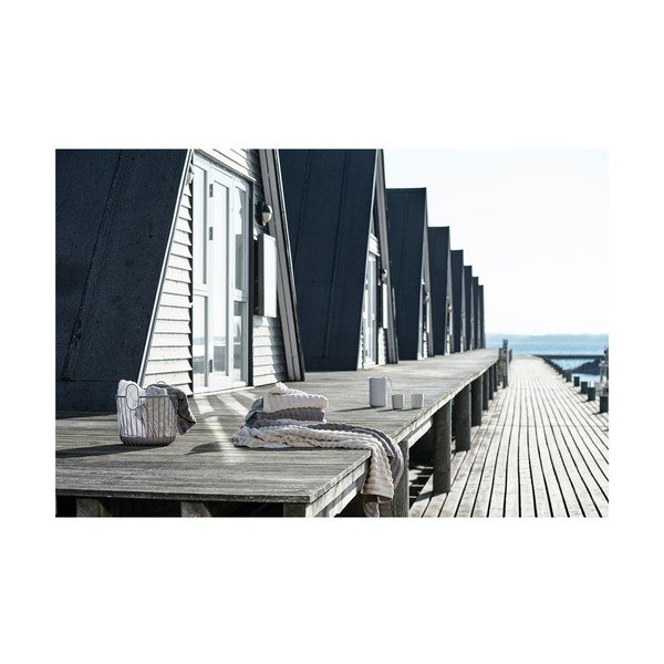 Svetlo siva bombažna brisača 70x140 cm Inu – Zone-image-3