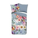 Siva posteljnina iz organskega bombaža Descanso Sunflower, 200 x 220 cm