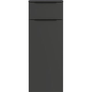 Antracitno siva visoka stenska kopalniška omarica 36x93 cm Crandon – Germania