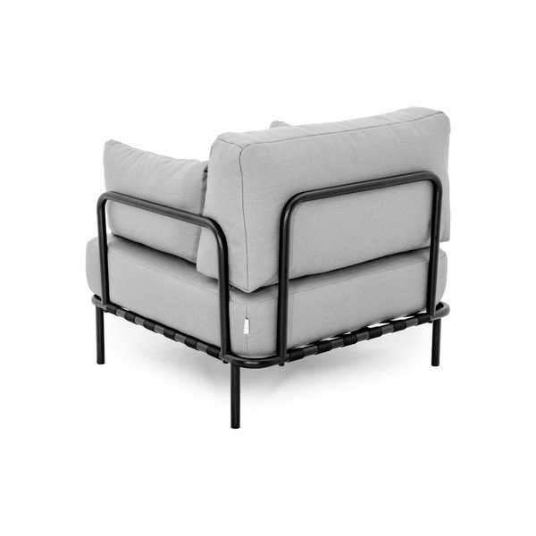 Svetlo siv oblazinjen vrtni fotelj Salve – Sit Sit-image-4