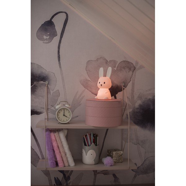 Bela otroška nočna lučka LED Bunny - Star Trading-image-2