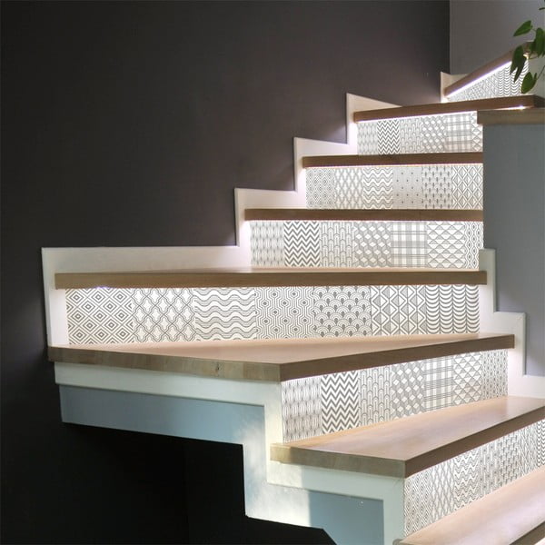 Nalepke v kompletu za stopnice 2 ks 105x15 cm Thorvald – Ambiance-image-1