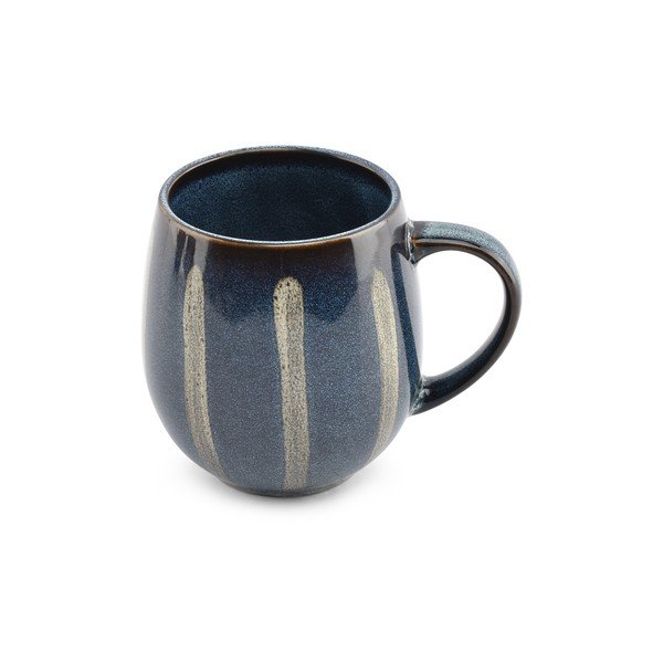 Modra skodelica iz kamenine 430 ml Muggies – Salt&Pepper-image-2