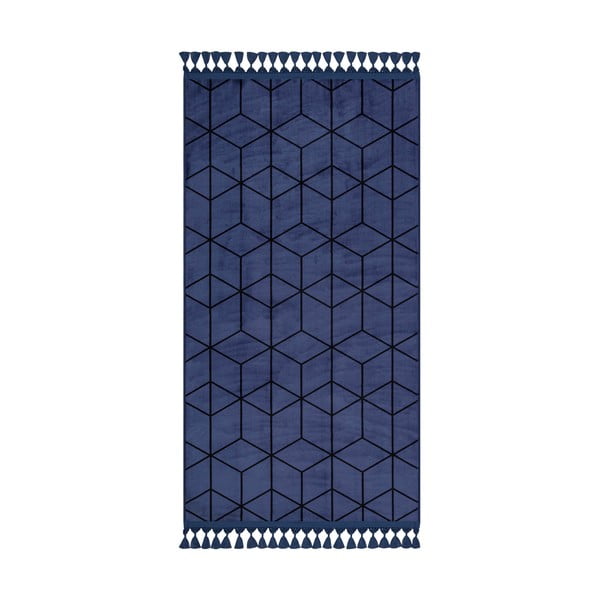 Modra pralna preproga 230x160 cm - Vitaus