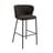 Črn barski stol (višina sedeža 75 cm) Ciselia – Kave Home