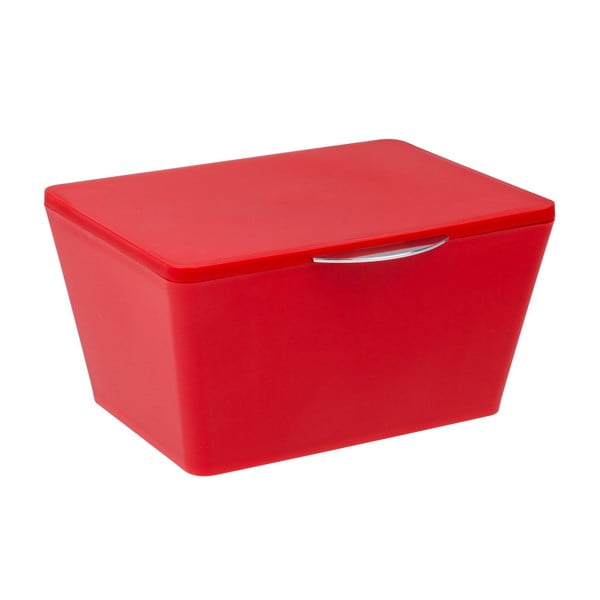 Rdeča škatla za shranjevanje v kopalnici Wenko Brasil