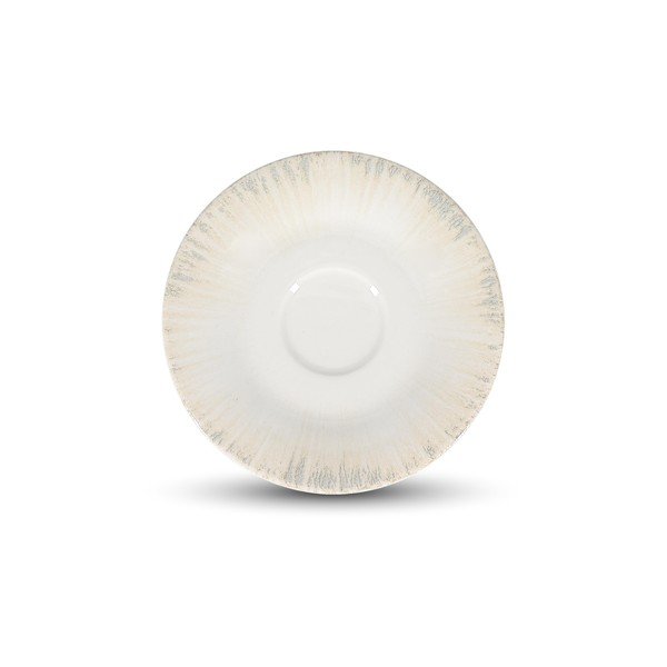 Svetlo siv porcelanast čajni krožniček ø 14 cm Nuance – BonBistro