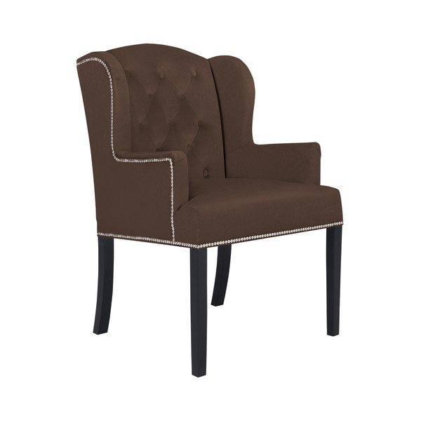 Rjavi fotelj Mazzini Sofas Apollo