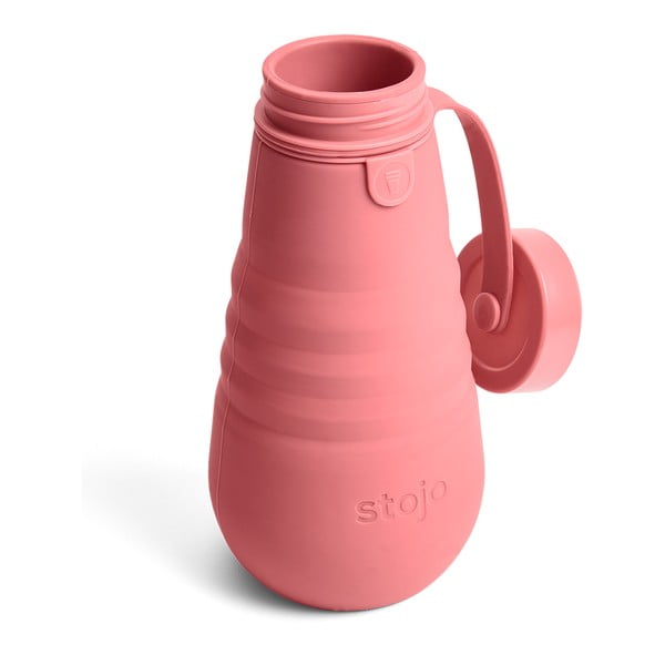 Oranžno-rožnata zložljiva steklenica Steklenica Berry, 590 ml-image-3