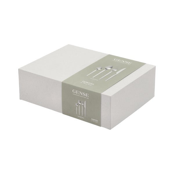 Pribor iz nerjavečega jekla v srebrni barvi 16 ks Dorotea – Gense-image-4