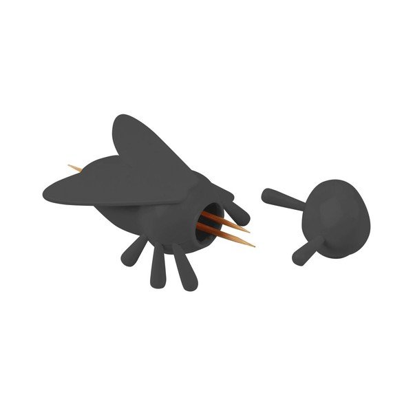 Držalo za zobotrebce Picky Bee Black-image-1