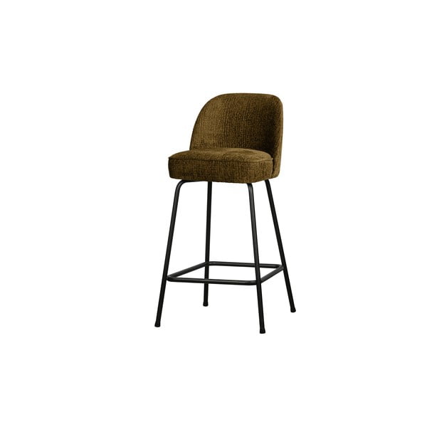 Žameten barski stol v bronasti barvi (višina sedeža 64 cm) Vogue – WOOOD-image-1
