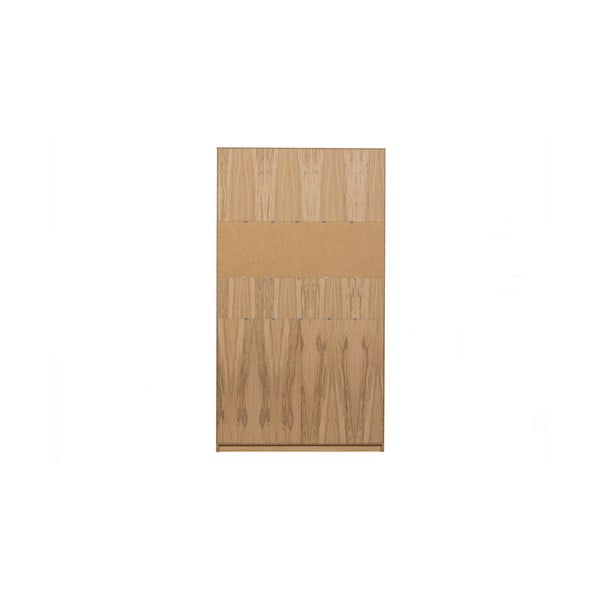 Modularna knjižna polica v hrastovem dekorju v naravni barvi 110x199 cm Modulair – vtwonen-image-4