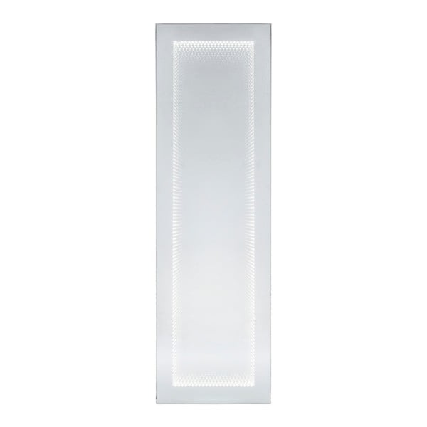 Stensko ogledalo z lučmi LED Kare Design Infinity, 180 x 55 cm