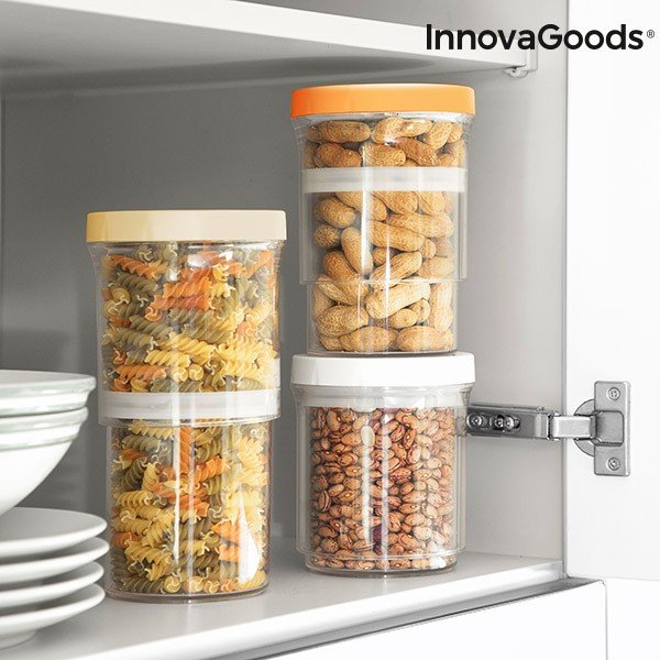 Nastavljive posode za shranjevanje InnovaGoods, 3 kosi-image-4