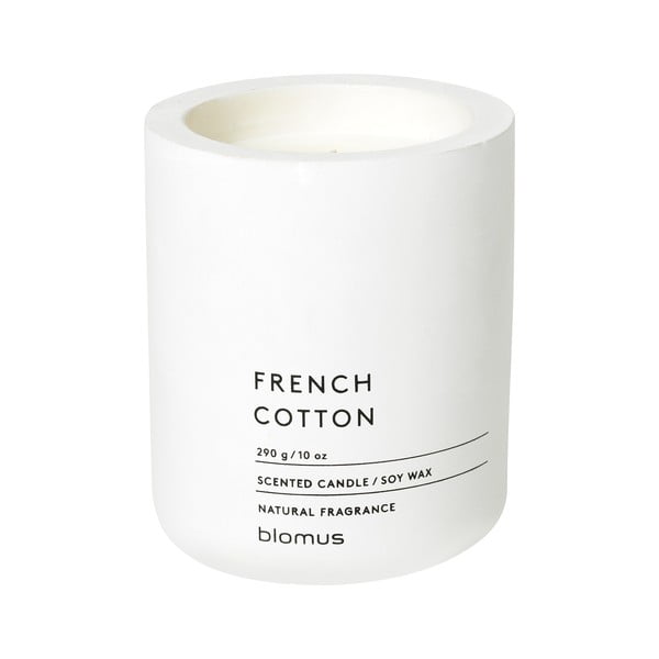Dišeča sveča iz sojinega voska čas gorenja 55 h Fraga: French Cotton – Blomus