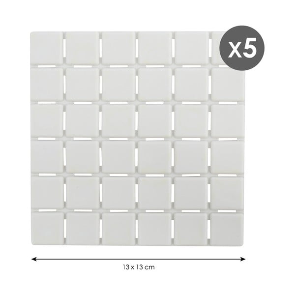 Protizdrsne podloge v kompletu za kad 5 ks 13x13 cm Quadro – MSV-image-1