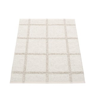 Kremno bela notranja in zunanja preproga 70x100 cm Ada Fossil – Pappelina