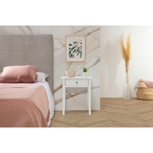 Bela nočna omarica iz masivnega bora Bart – Marckeric-image-1