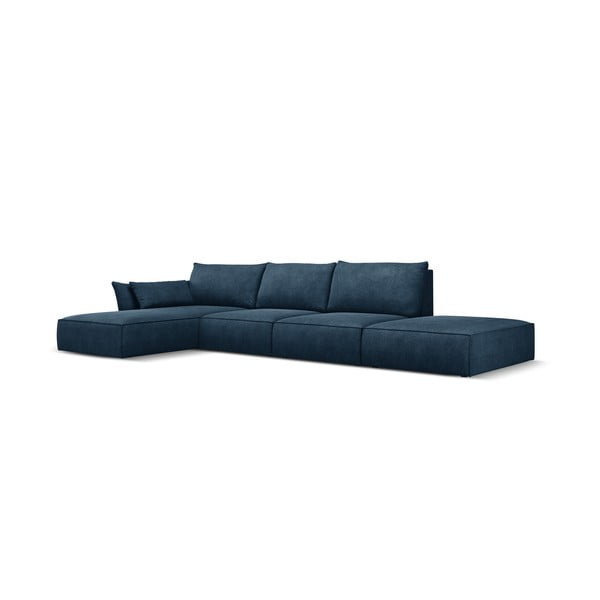 Temno moder kotni kavč (levi kot) Vanda - Mazzini Sofas-image-2