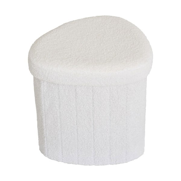 Bel tabure iz tkanine bouclé Medford – House Nordic-image-4