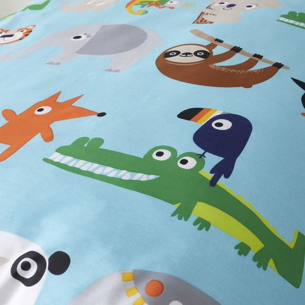 Otroška posteljnina z motivom živali Catherine Lansfield, 135 x 200 cm-image-3