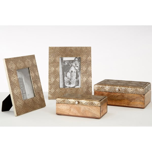 Lesen okvir v zlati barvi 23x28 cm Bowerbird – Premier Housewares-image-1