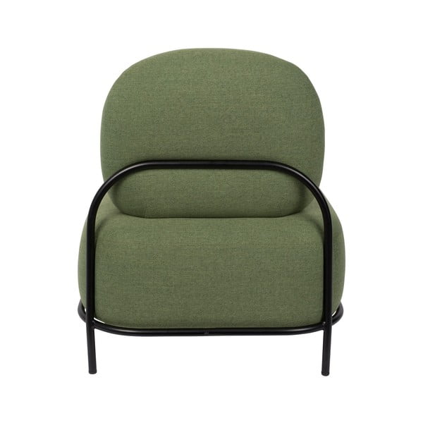 Zelen fotelj White Label Polly-image-4