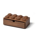 Otroška škatla za shranjevanje iz temno obarvanega hrasta LEGO® Wood
