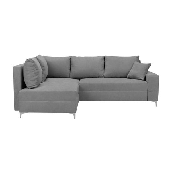 Svetlo siva Windsor & Co Sofas Zeta raztegljiv kavč, levi kot