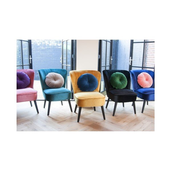 Vijolična bombažna blazina PT LIVING, ⌀ 45 cm-image-2