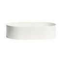 Bel keramičen umivalnik 50x31 cm Ovara – Kave Home