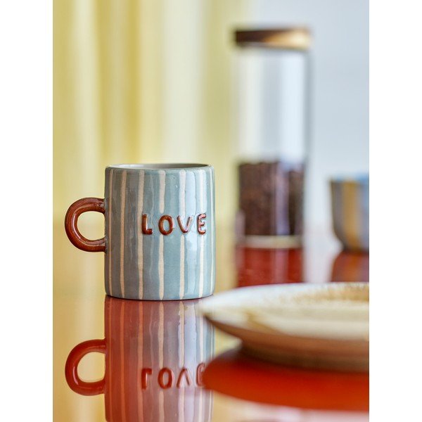 Svetlo modra keramična skodelica 325 ml Cherish – Bloomingville-image-2