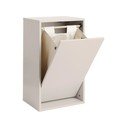 Svetlo siv stenski koš za perilo Laundry Box – ReCollector