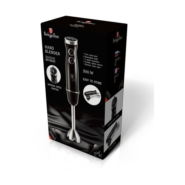 Črni palični mešalnik Royal Black Collection - BerlingerHaus-image-3