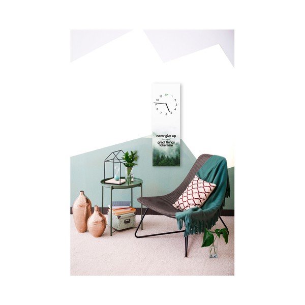 Stenska ura Styler Glassclock Great Things, 20 x 60 cm-image-2