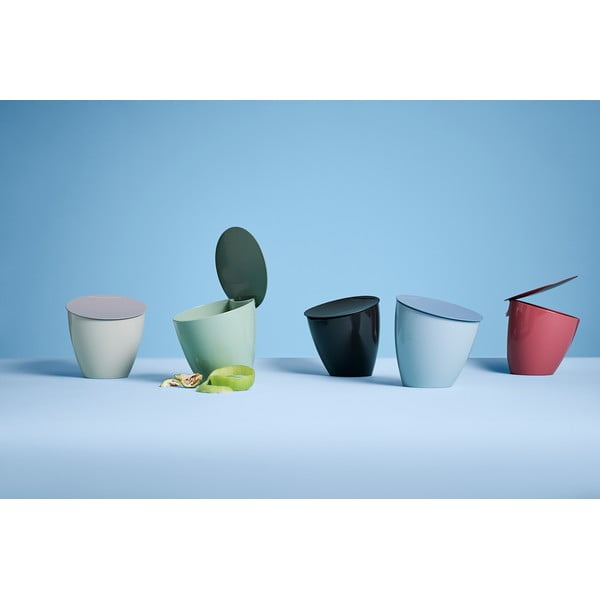 Črn koš za biološke odpadke 2,2 l Nordic black – Mepal-image-4