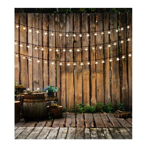 Temno zelena LED svetlobna veriga DecoKing Star, 100 lučk, dolžina 12,5 m-image-3