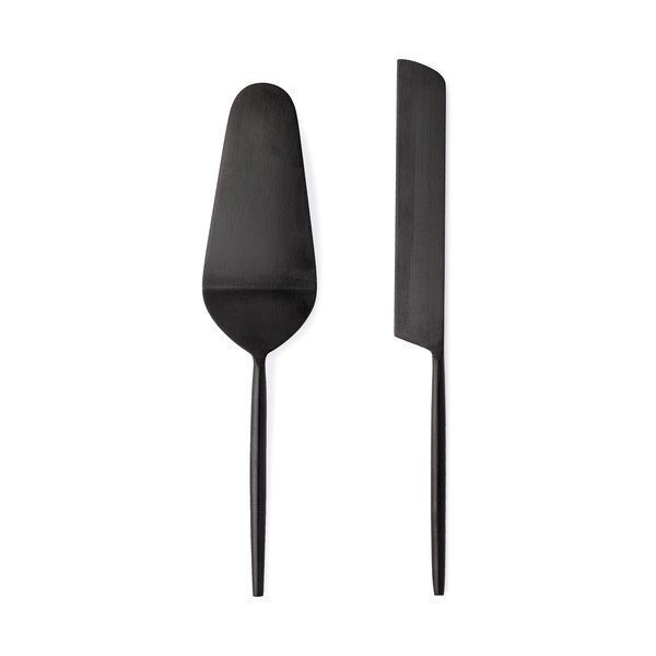 Komplet za serviranje torte 2 ks iz nerjavečega jekla Bronte – Bizzotto