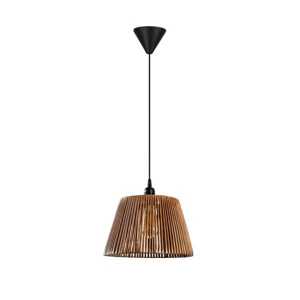 Črna/bež viseča svetilka ø 30 cm Cone – Opviq lights
